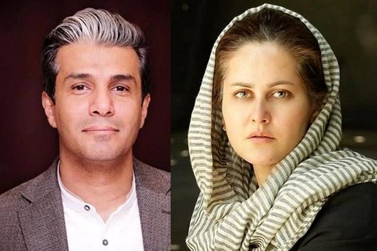 همسر چشم رنگی آریا عظیمی نژاد نمایان شد | افرین به انتخاب داور مشهور عصر جدید